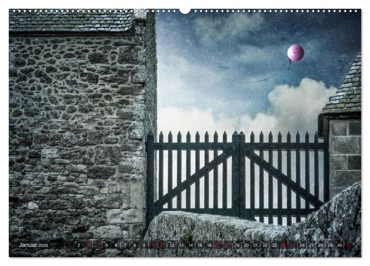 Produktbild: Willkommen im Reich der Fantasie (Wandkalender 2026 DIN A2 quer), CALVENDO Monatskalender