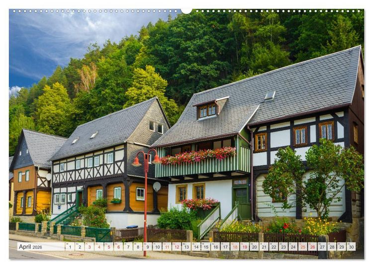 Produktbild: Bad Schandau Impressionen (hochwertiger Premium Wandkalender 2026 DIN A2 quer), Kunstdruck in Hochglanz