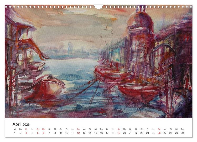 Produktbild: Die Atmosph&auml;re des Impressionismus (Wandkalender 2026 DIN A3 quer), CALVENDO Monatskalender