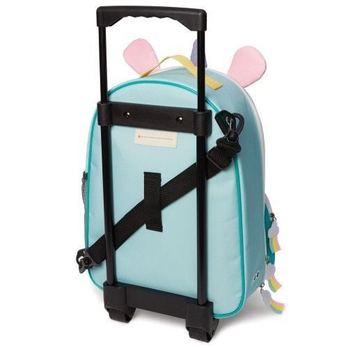Produktbild: Kleine Leute auf gro&szlig;er Tour - mit diesem tollen Kinderkoffer von ZOO&reg; wird der Besuch bei Oma oder die Flugreise zum echten Erlebnis! Der praktische Rollkoffer hat die perfekte Handgep&auml;ckgr&ouml;&szlig;e und ist robust genug f&uuml;r gro&szlig;e Reisen oder den t&auml;glichen