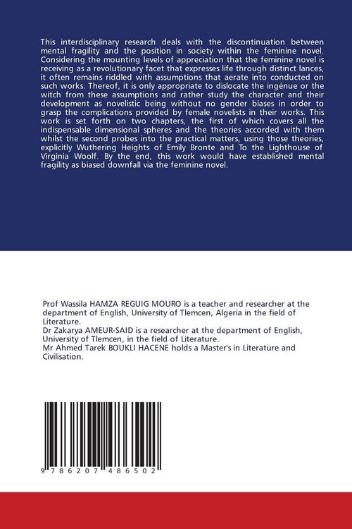 Produktbild: Weakness and Mental Fragility in the Feminine Novel
