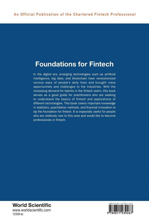 Produktbild: Foundations For Fintech
