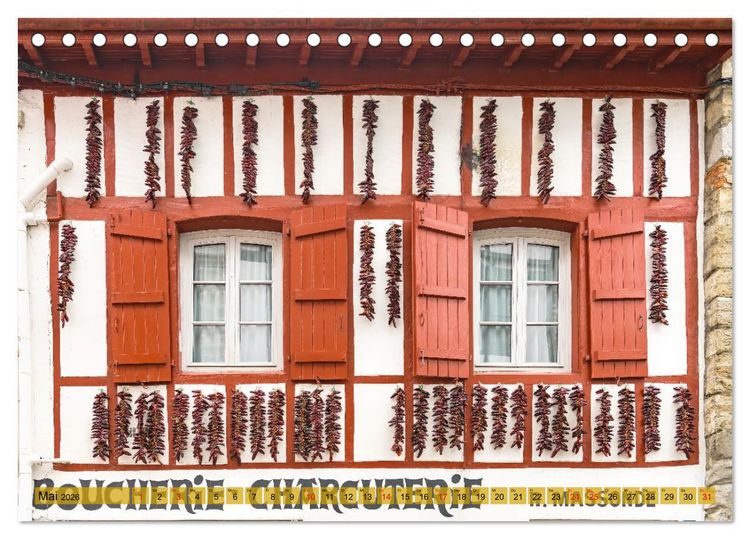 Produktbild: Das Baskenland (Tischkalender 2026 DIN A5 quer), CALVENDO Monatskalender
