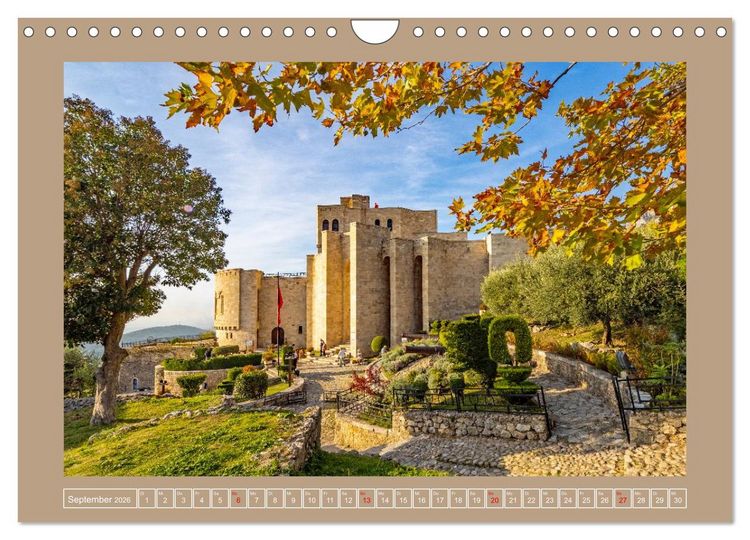 Produktbild: Zauberhaftes Albanien (Wandkalender 2026 DIN A4 quer), CALVENDO Monatskalender
