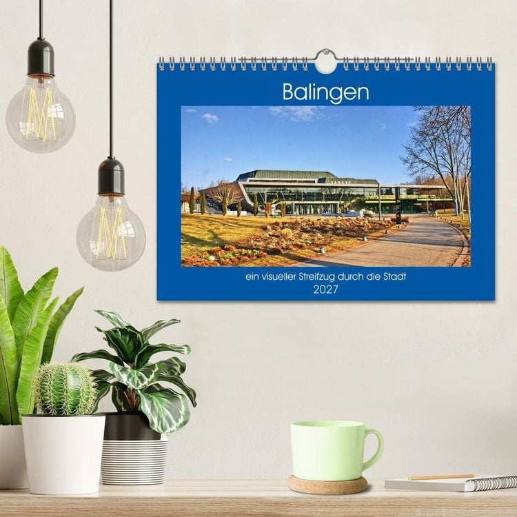 Produktbild: Balingen - ein visueller Streifzug durch die Stadt (Wandkalender 2027 DIN A4 quer), CALVENDO Monatskalender