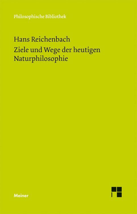 Produktbild: Ziele und Wege der heutigen Naturphilosophie