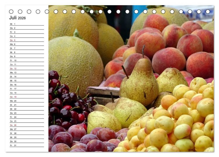 Produktbild: Marokko in Farbe (Tischkalender 2026 DIN A5 quer), CALVENDO Monatskalender