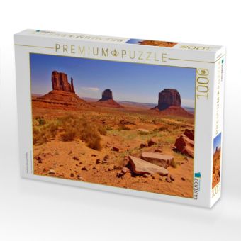Produktbild: CALVENDO Puzzle Herrliches Monument Valley | 1000 Teile Lege-Gr&ouml;&szlig;e 64x48cm Foto-Puzzle f&uuml;r gl&uuml;ckliche Stunden