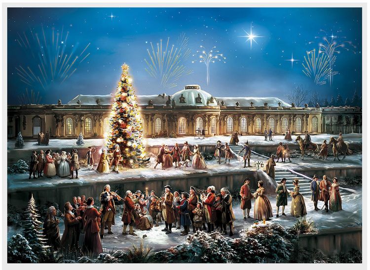 Produktbild: Adventskalender "Schloss Sanssouci"