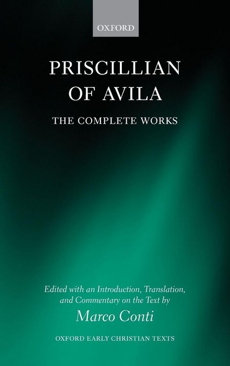 Produktbild: PRISCILLIAN OF AVILA COMP WORKS OECT C