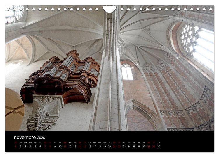 Produktbild: Toulousaine (Calendrier mural 2026 DIN A4 vertical), CALVENDO calendrier mensuel