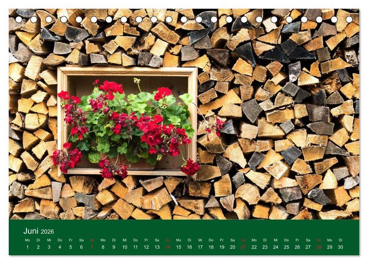 Produktbild: Allg&auml;u - Landliches Leben (Tischkalender 2026 DIN A5 quer), CALVENDO Monatskalender