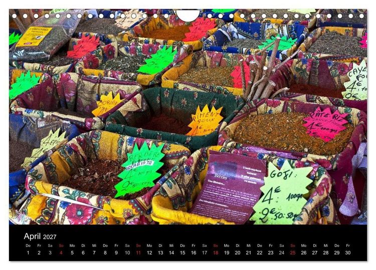 Produktbild: Feine K&uuml;che (Wandkalender 2027 DIN A4 quer), CALVENDO Monatskalender