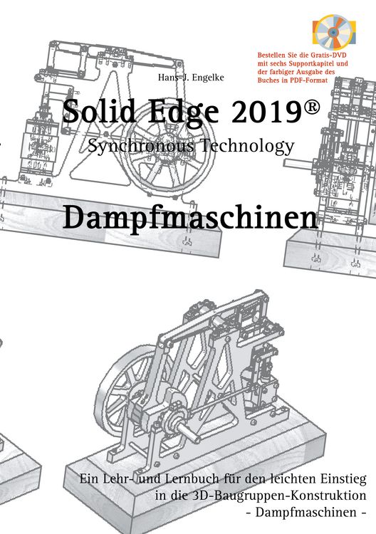 Produktbild: Solid Edge 2019 Dampfmaschinen