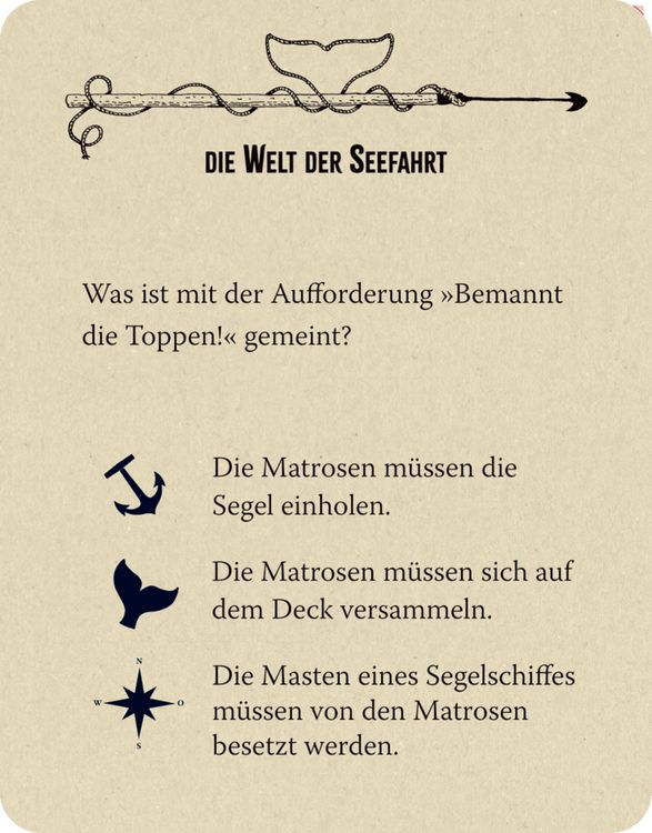 Produktbild: Schachtelspiel: Moby Dick - Das Quiz