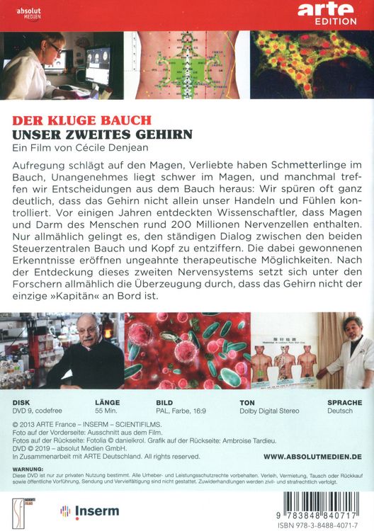 Produktbild: Der kluge Bauch - Unser zweites Gehirn (Neuauflage)
