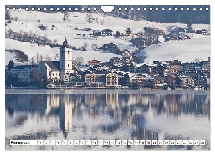 Produktbild: Kajaktour am Wolfgangsee (Wandkalender 2026 DIN A4 quer), CALVENDO Monatskalender