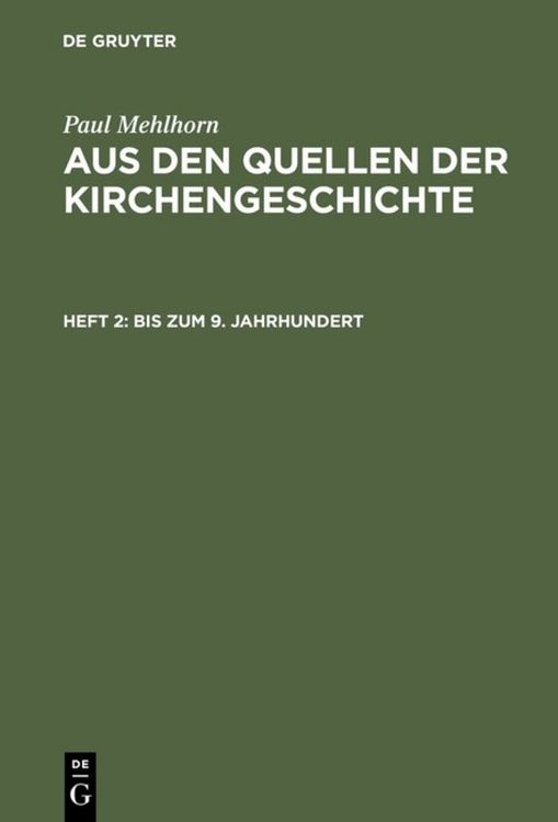 Produktbild: Bis zum 9. Jahrhundert