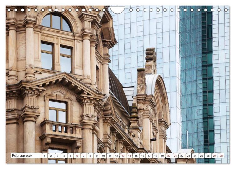 Produktbild: Architektonische Zeitspr&uuml;nge (Wandkalender 2027 DIN A4 quer), CALVENDO Monatskalender