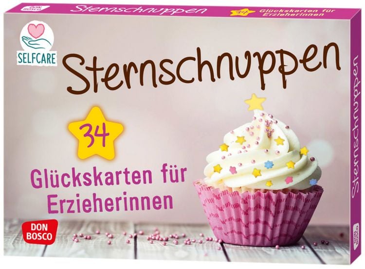 Produktbild: Sternschnuppen. 34 Gl&uuml;ckskarten f&uuml;r Erzieherinnen