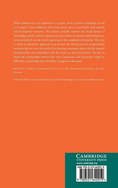 Produktbild: Agricultural Extension and Rural Development