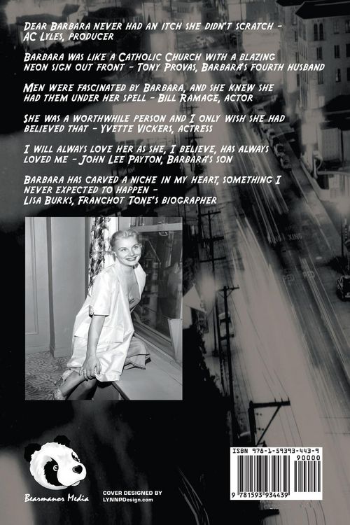Produktbild: Kiss Tomorrow Goodbye, The Barbara Payton Story - Second Edition