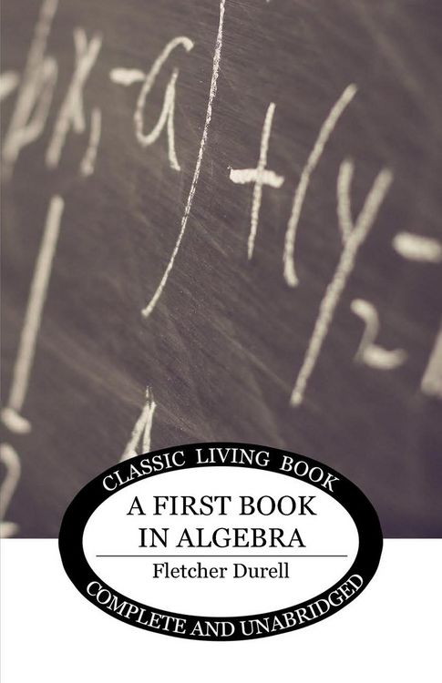 Produktbild: A First Book in Algebra