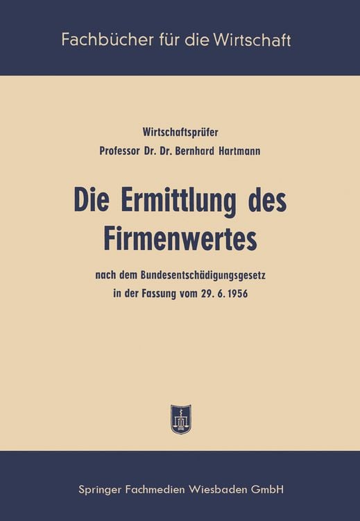 Produktbild: Die Ermittlung des Firmenwertes