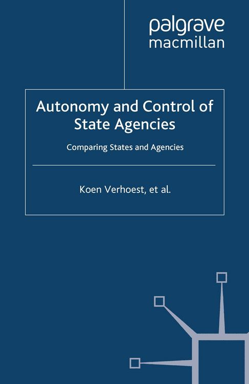 Produktbild: Autonomy and Control of State Agencies
