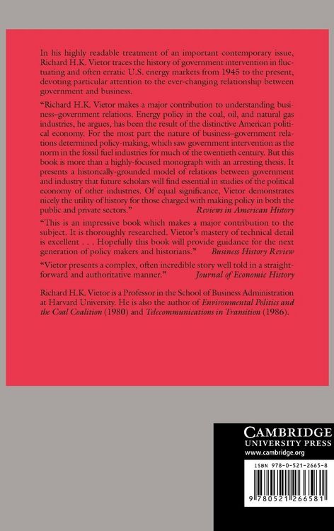 Produktbild: Energy Policy in America Since 1945
