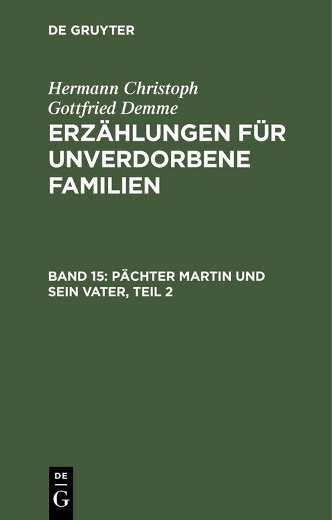 Produktbild: P&auml;chter Martin und sein Vater, Teil 2