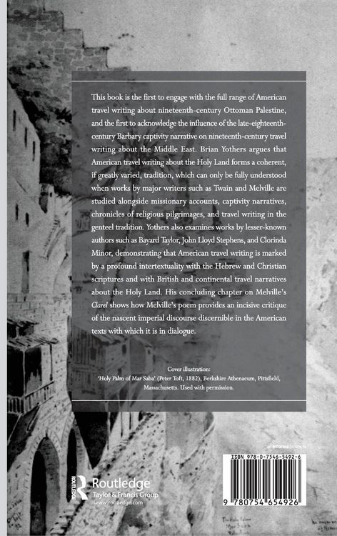 Produktbild: The Romance of the Holy Land in American Travel Writing, 1790-1876
