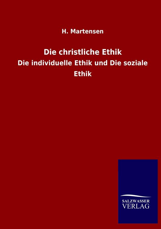 Produktbild: Die christliche Ethik