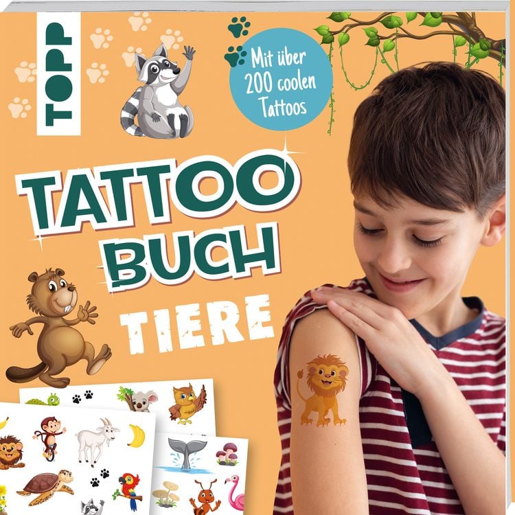 Bild vom Artikel Tattoobuch Tiere vom Autor Frechverlag