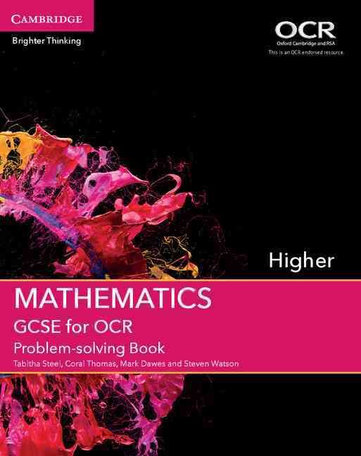 Produktbild: GCSE Mathematics for OCR Higher Problem-solving Book