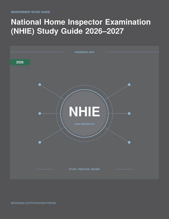Produktbild: National Home Inspector Examination (NHIE) Study Guide 2026-2027