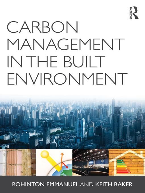 Produktbild: Carbon Management in the Built Environment