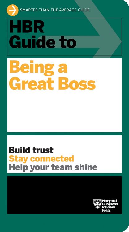 Produktbild: HBR Guide to Being a Great Boss