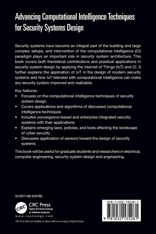 Produktbild: Advancing Computational Intelligence Techniques for Security Systems Design