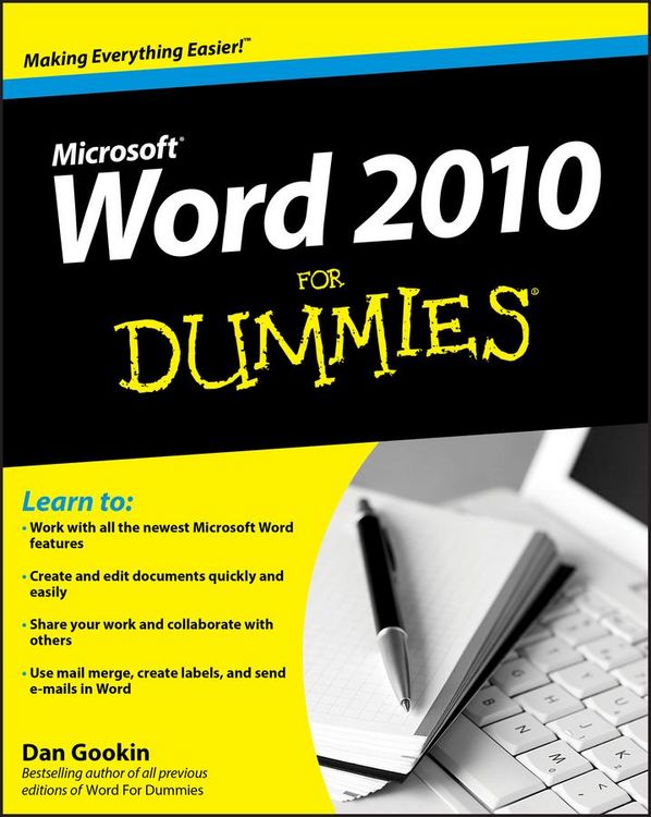 Produktbild: Word 2010 For Dummies
