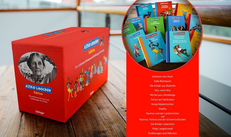 Produktbild: Astrid-Lindgren-Edition. Die sch&ouml;nsten Romane und Erz&auml;hlungen f&uuml;r Kinder