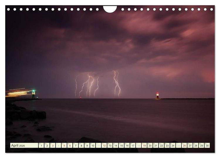 Produktbild: Ostsee - Impressionen (Wandkalender 2026 DIN A4 quer), CALVENDO Monatskalender