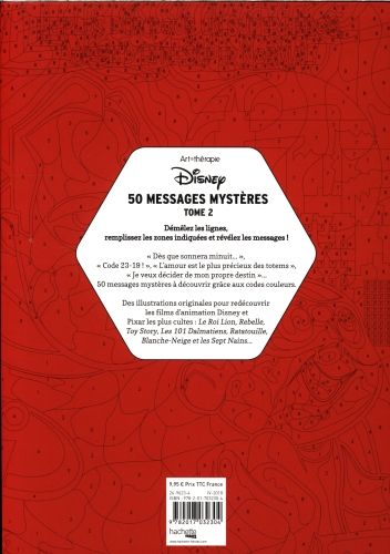 Produktbild: Disney 50 messages myst&egrave;res. Tome 2