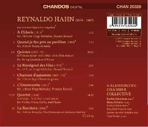 Produktbild: Hahn: Klavierquintett,Lieder,Klavierquartett