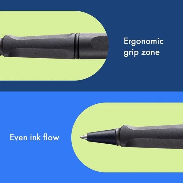 Produktbild: LAMY Tintenroller safari roll-ink mit T10 Tintenpatrone, umbra