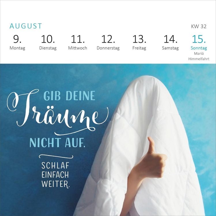 Produktbild: Mini-Wochenkalender Fehlt nur noch das Zelt, dann w&auml;re der Zirkus hier perfekt. 2027