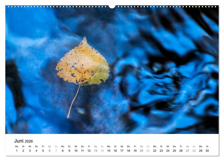 Produktbild: Wasser-Farben (Wandkalender 2026 DIN A2 quer), CALVENDO Monatskalender