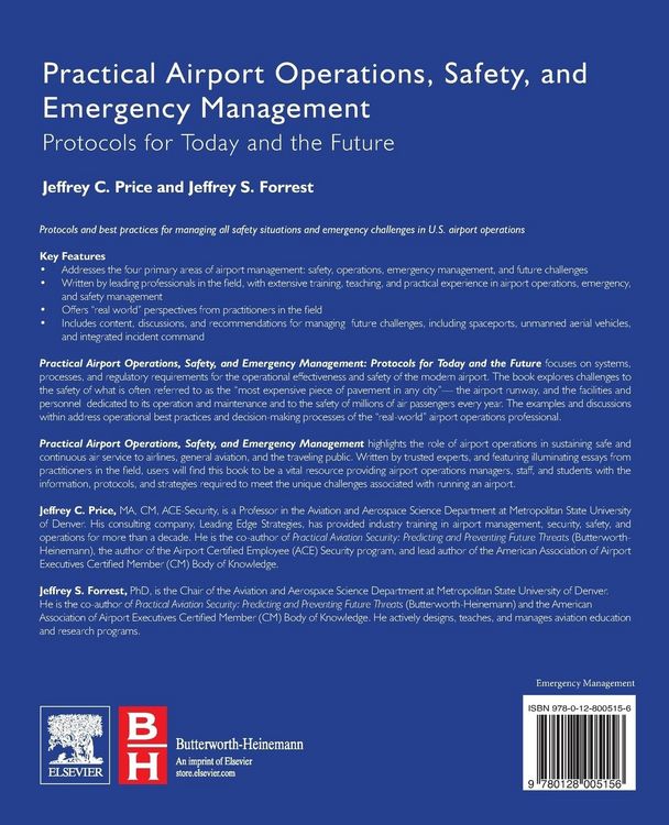 Produktbild: Practical Airport Operations, Safety, and Emergency Management