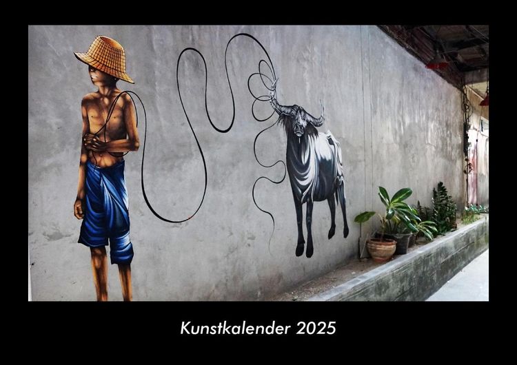 Produktbild: Kunstkalender 2025 Fotokalender DIN A3