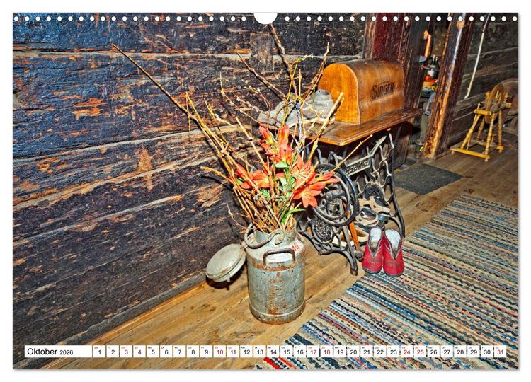 Produktbild: Tiroler Bauernh&ouml;fe Mal urig, mal feudal (Wandkalender 2026 DIN A3 quer), CALVENDO Monatskalender